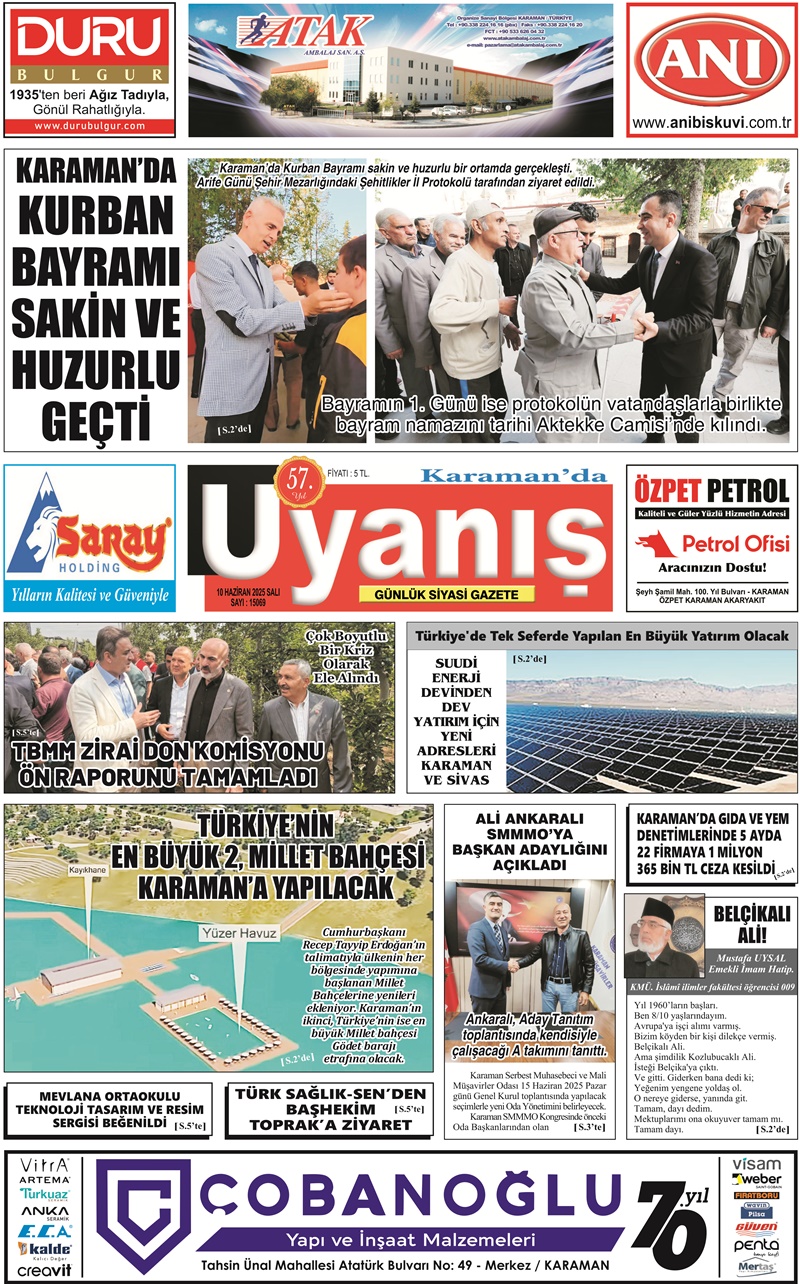10 Haziran 2025