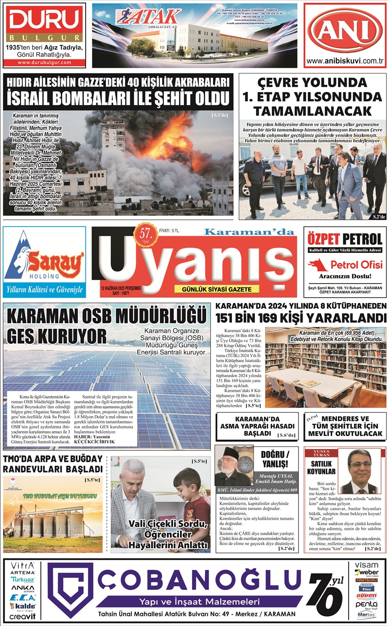 12 Haziran 2025