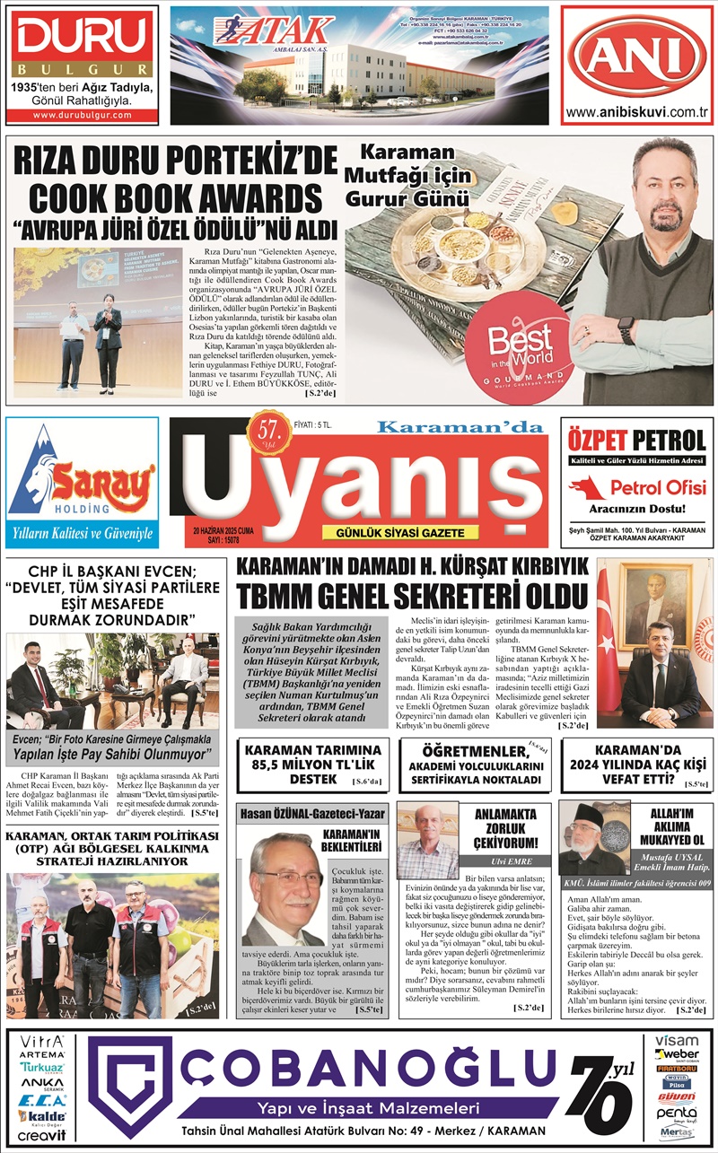 20 Haziran 2025