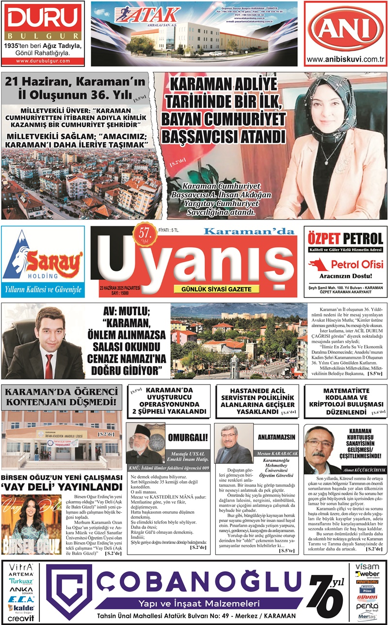 23 Haziran 2025