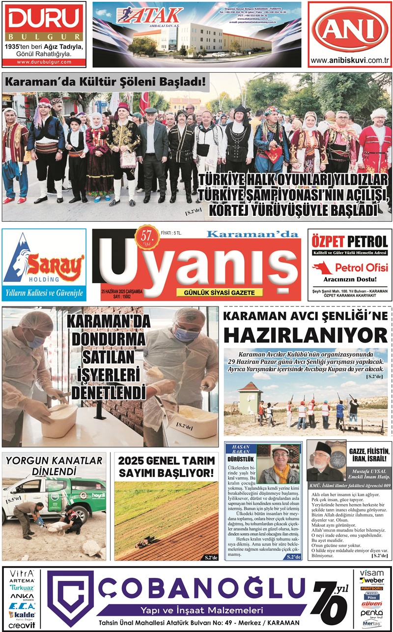 25 Haziran 2025