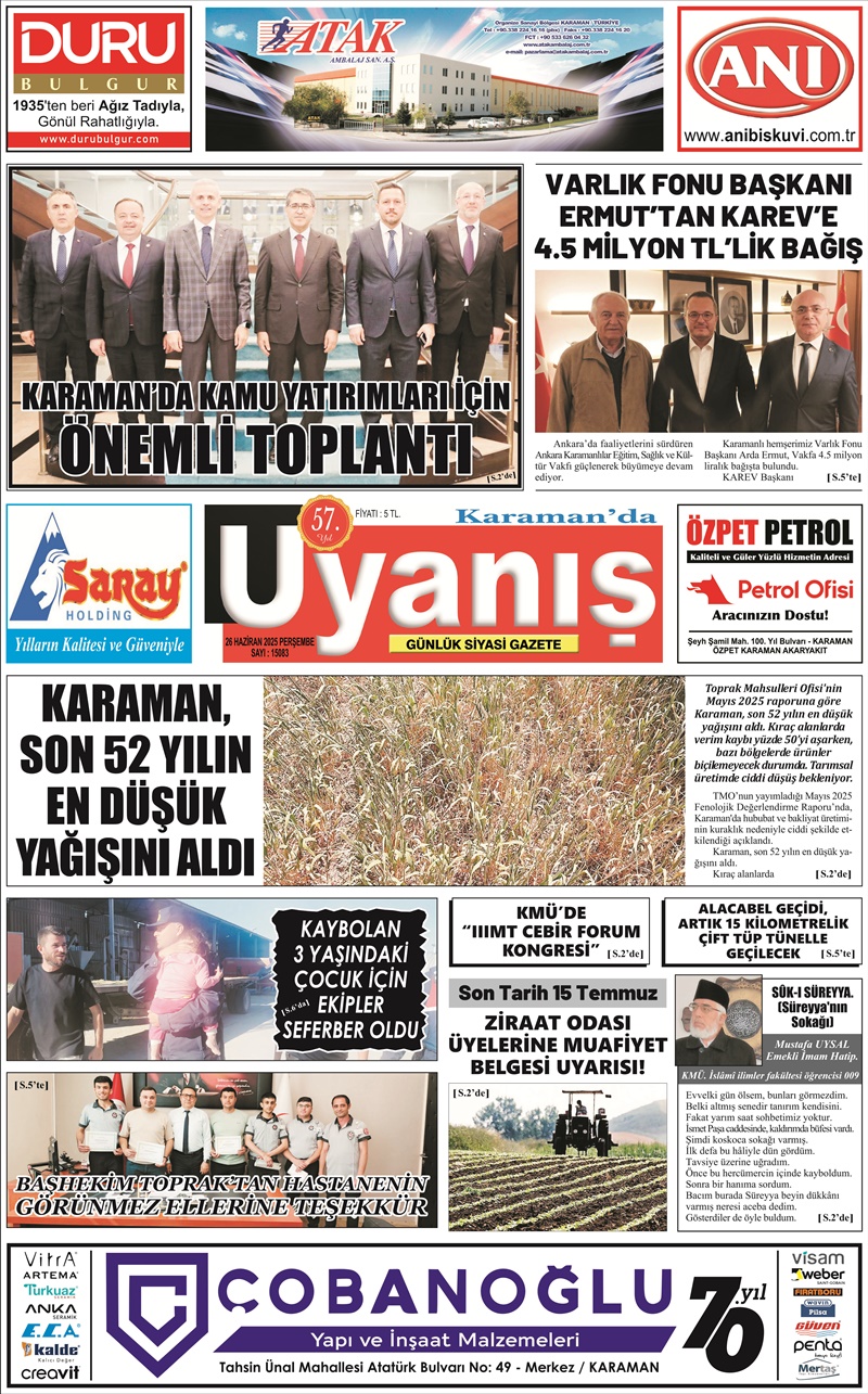 26 Haziran 2025