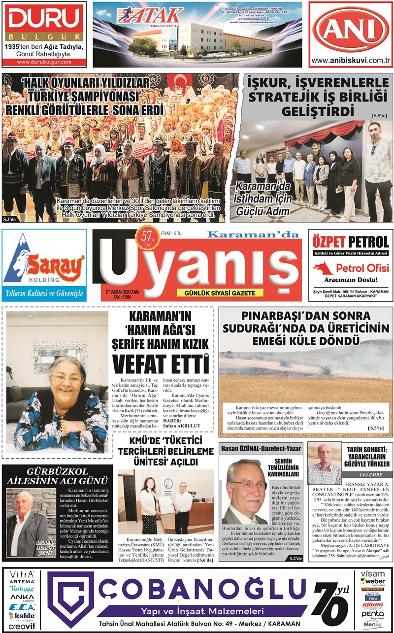 27 Haziran 2025