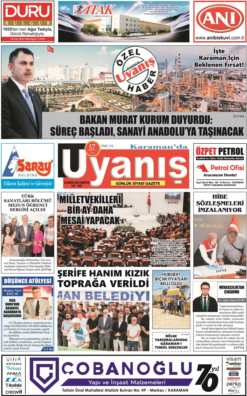 28 Haziran 2025