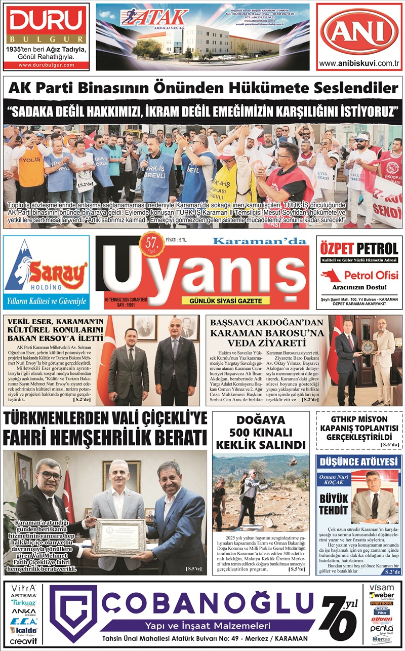 05 Temmuz 2025