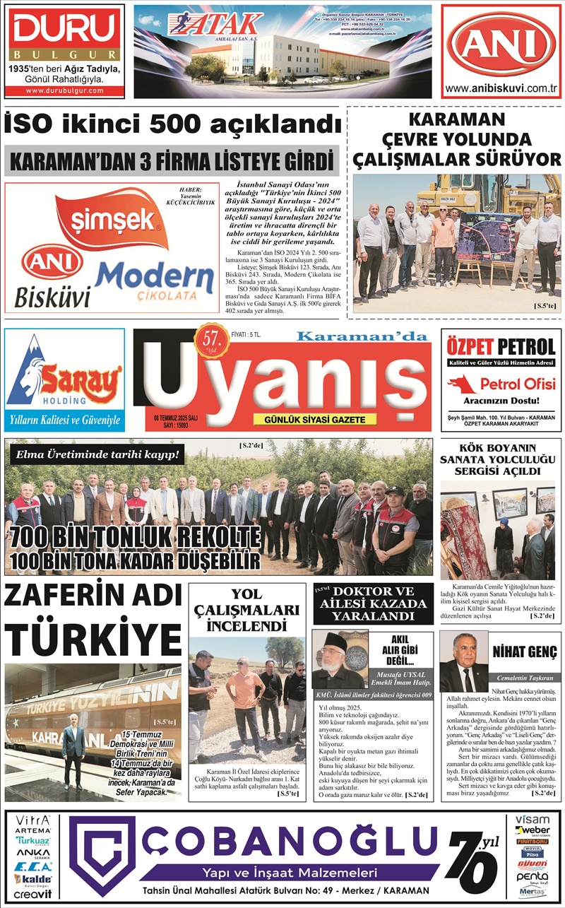 08 Temmuz 2025