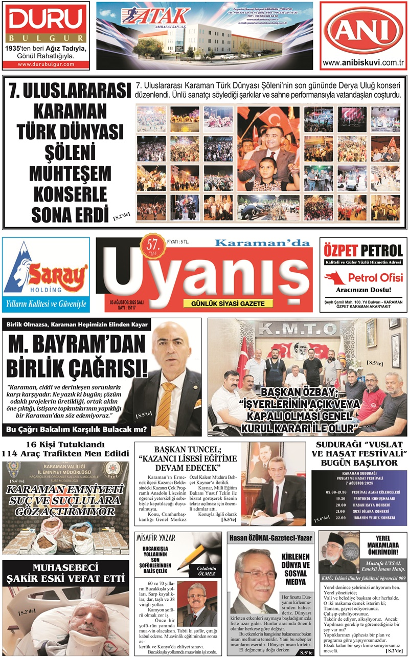 05 Ağustos 2025