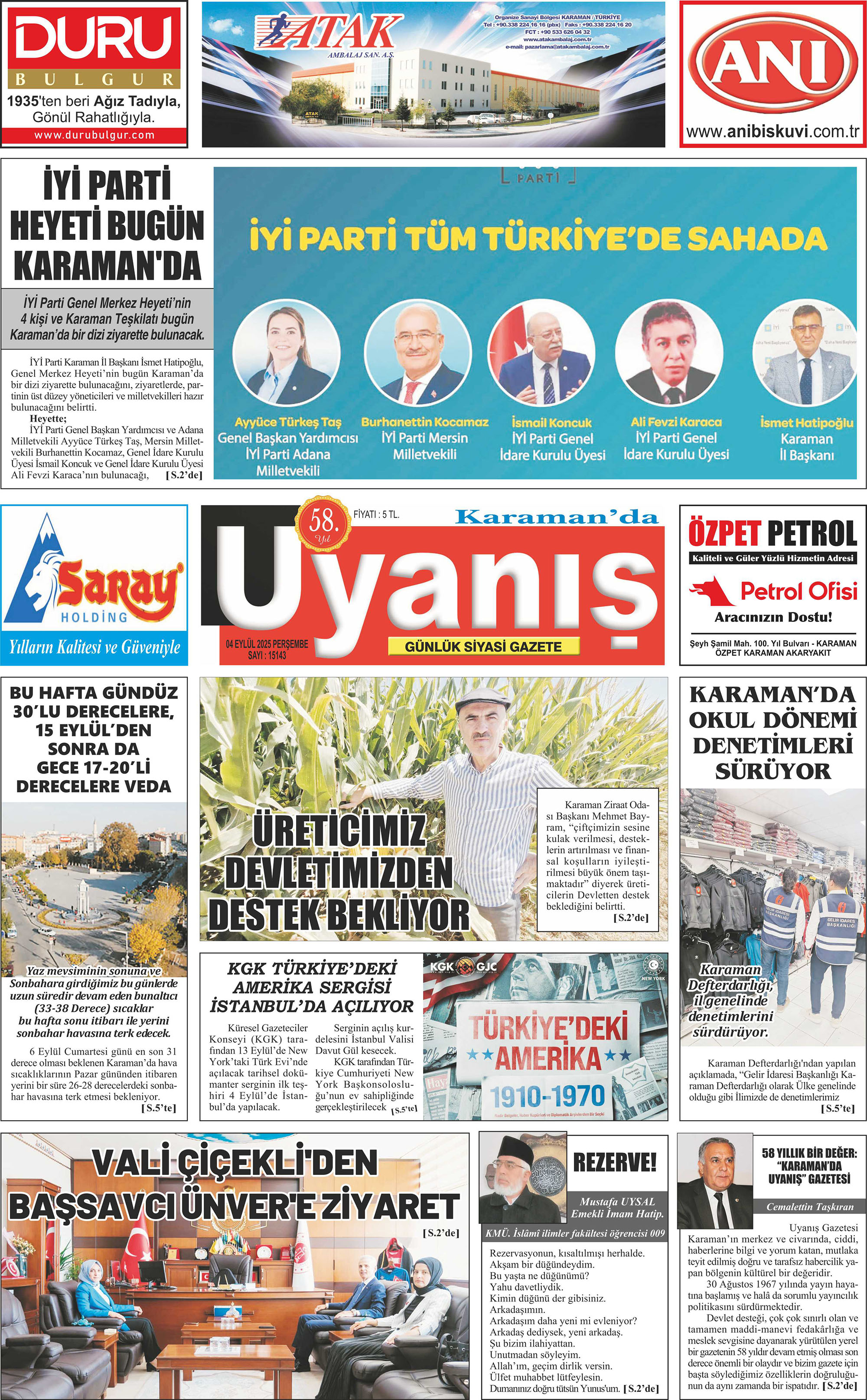 04 Eylül 2025