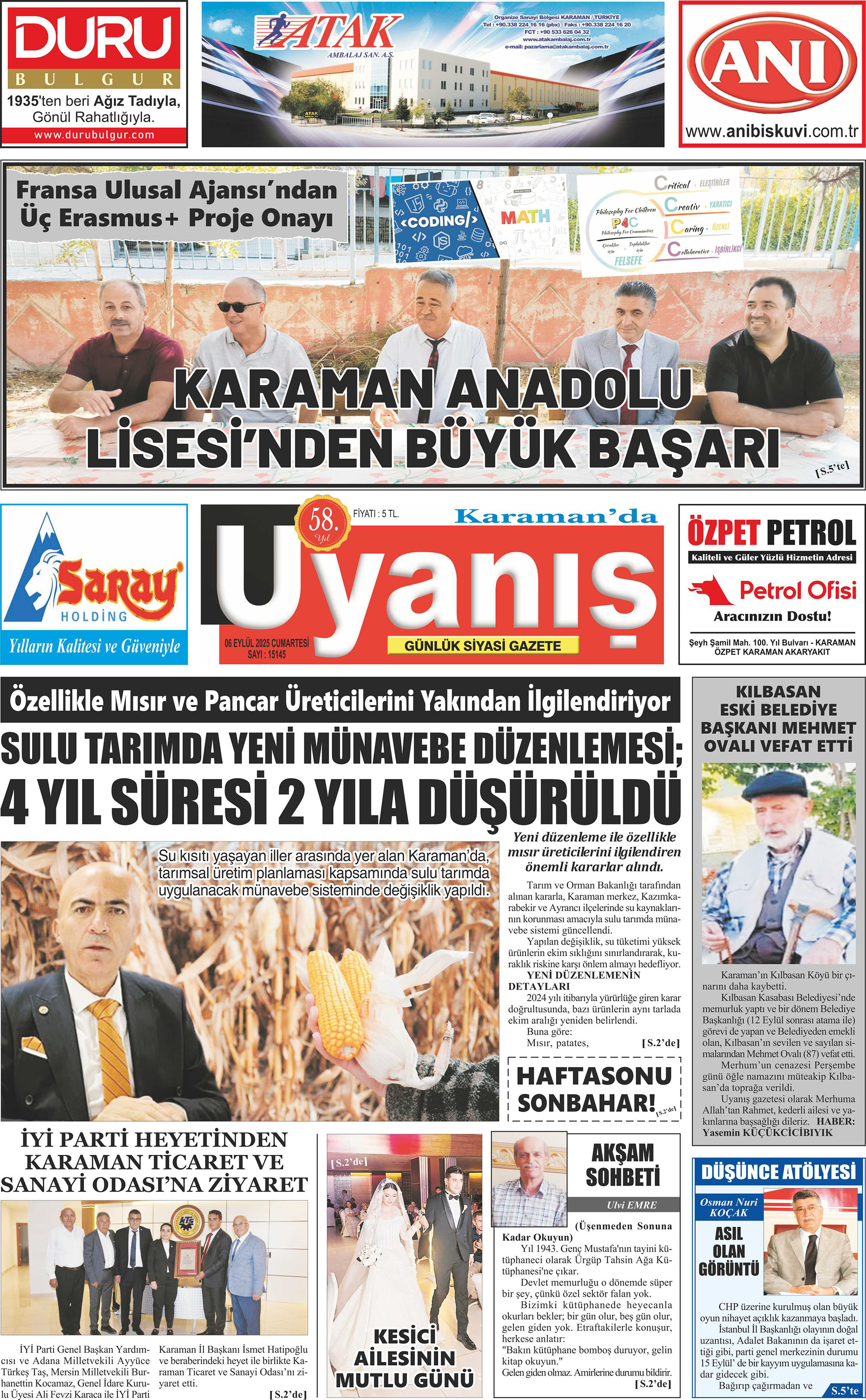 06 Eylül 2025