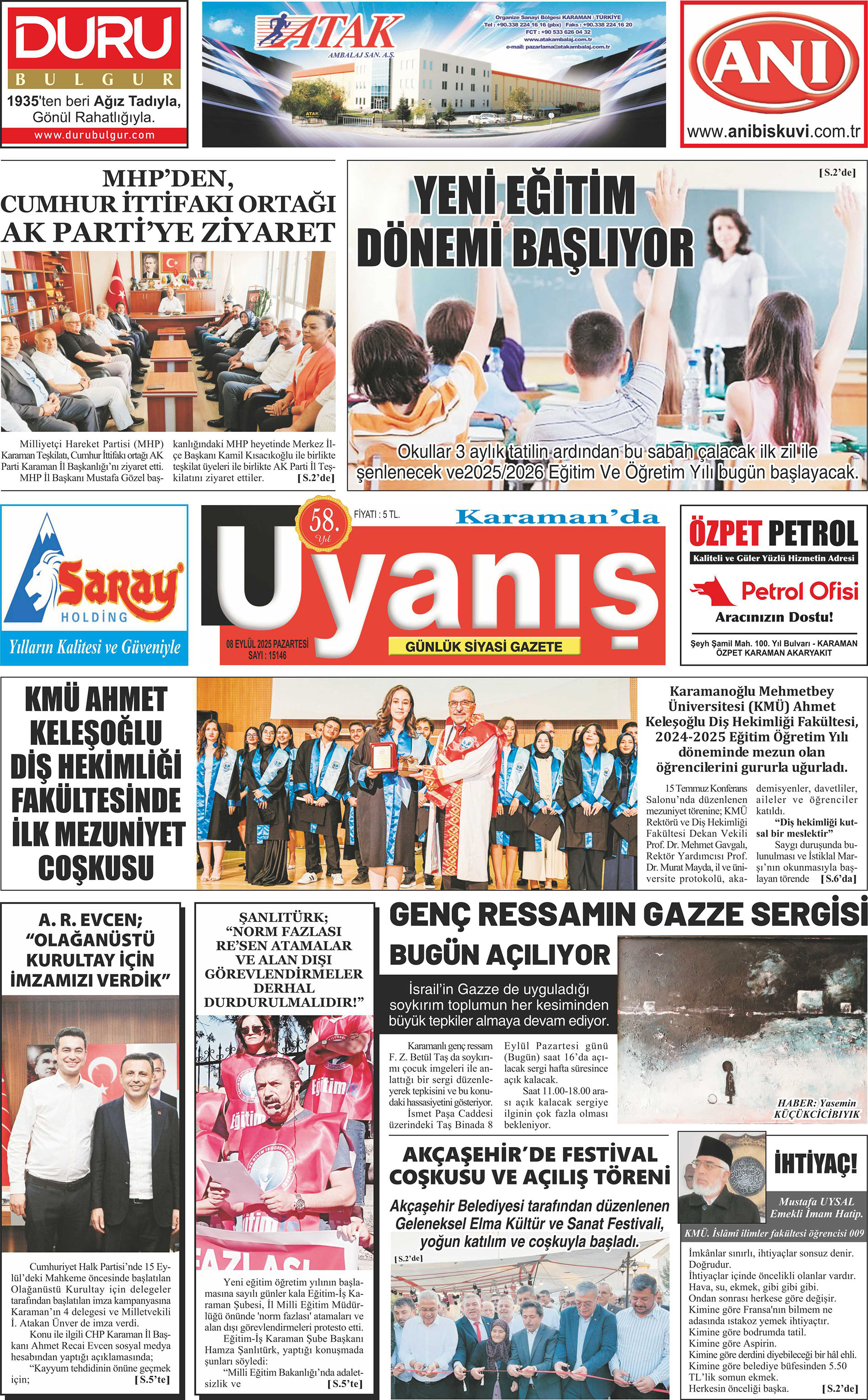 08 Eylül 2025