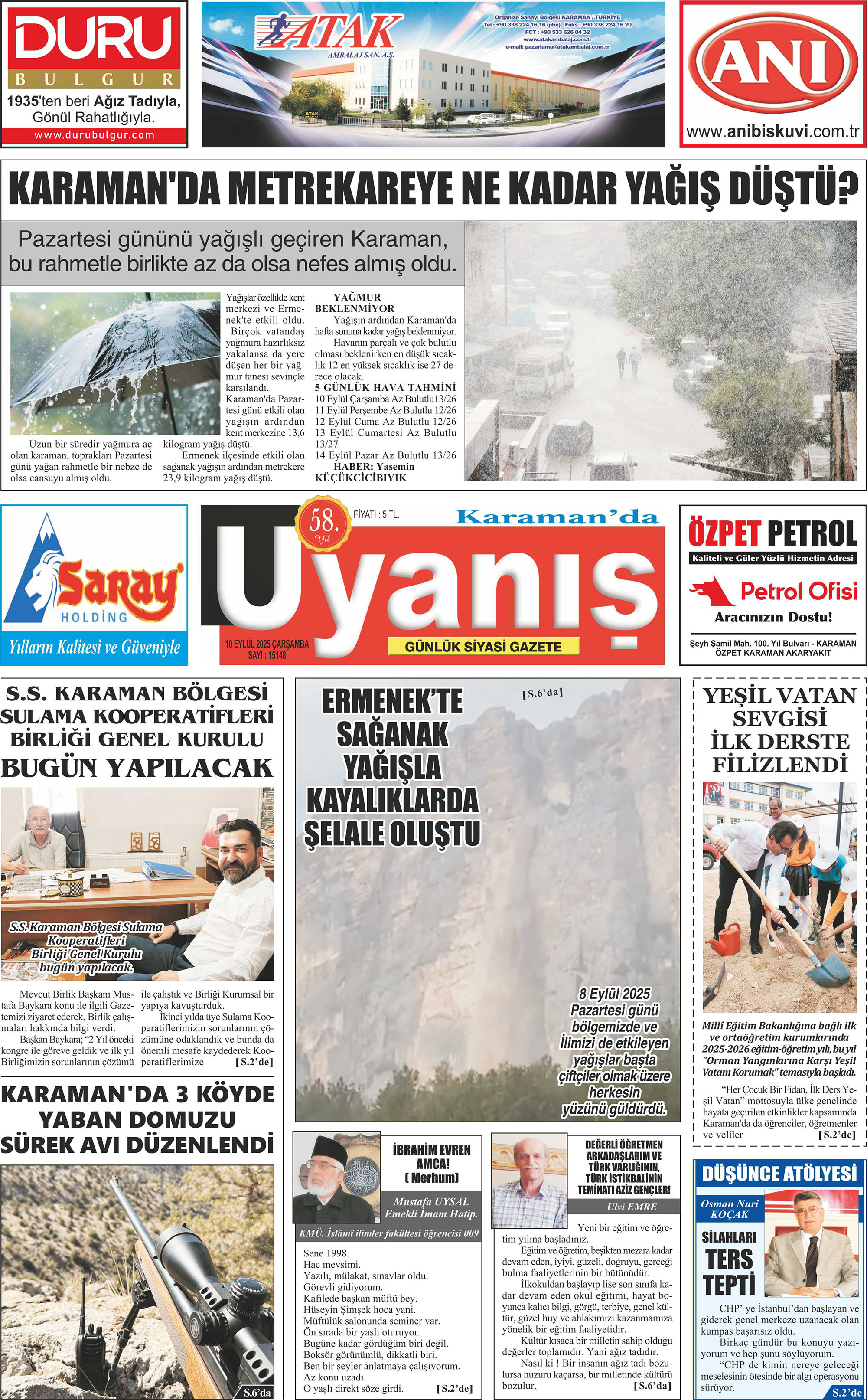 10 Eylül 2025
