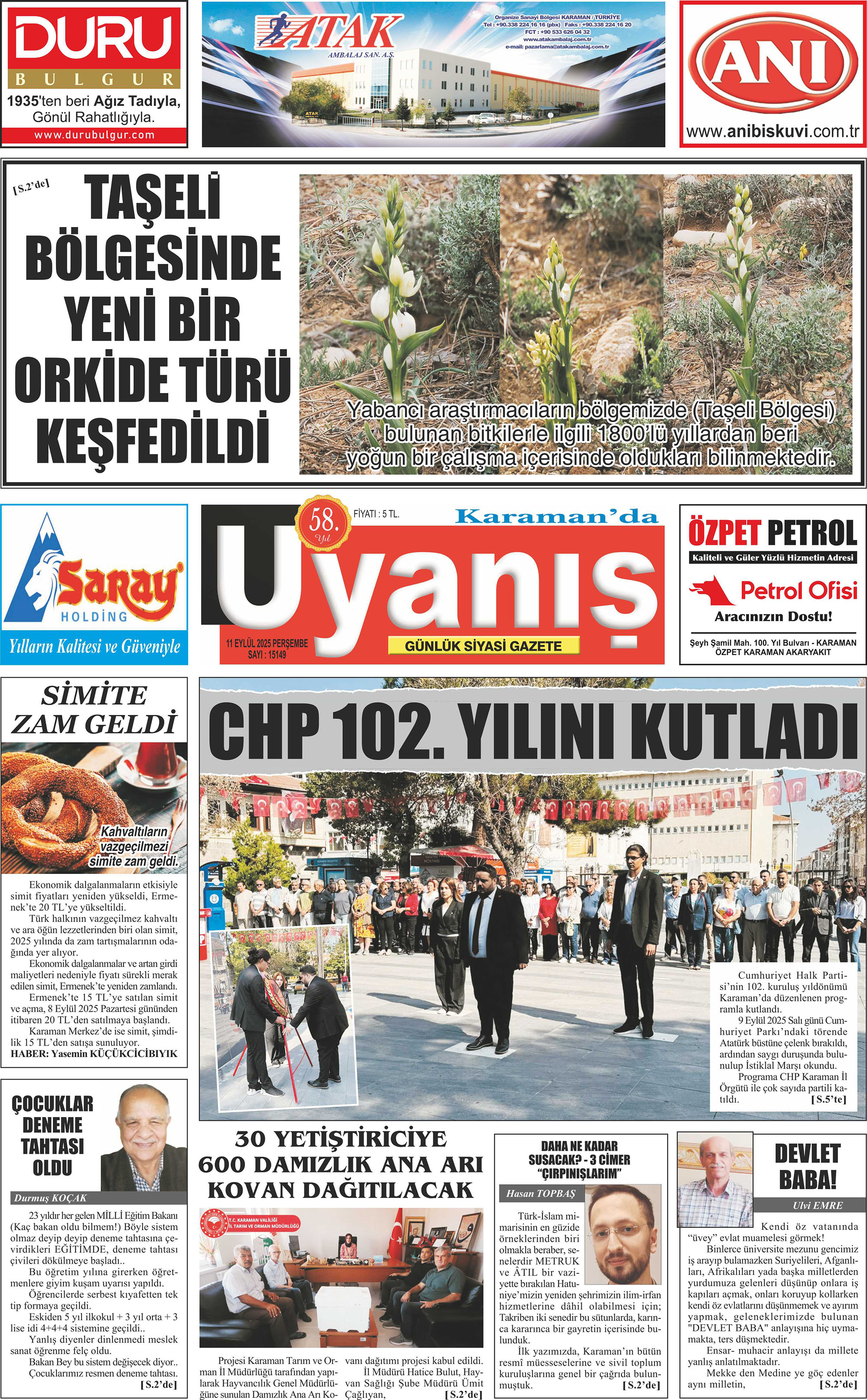 11 Eylül 2025