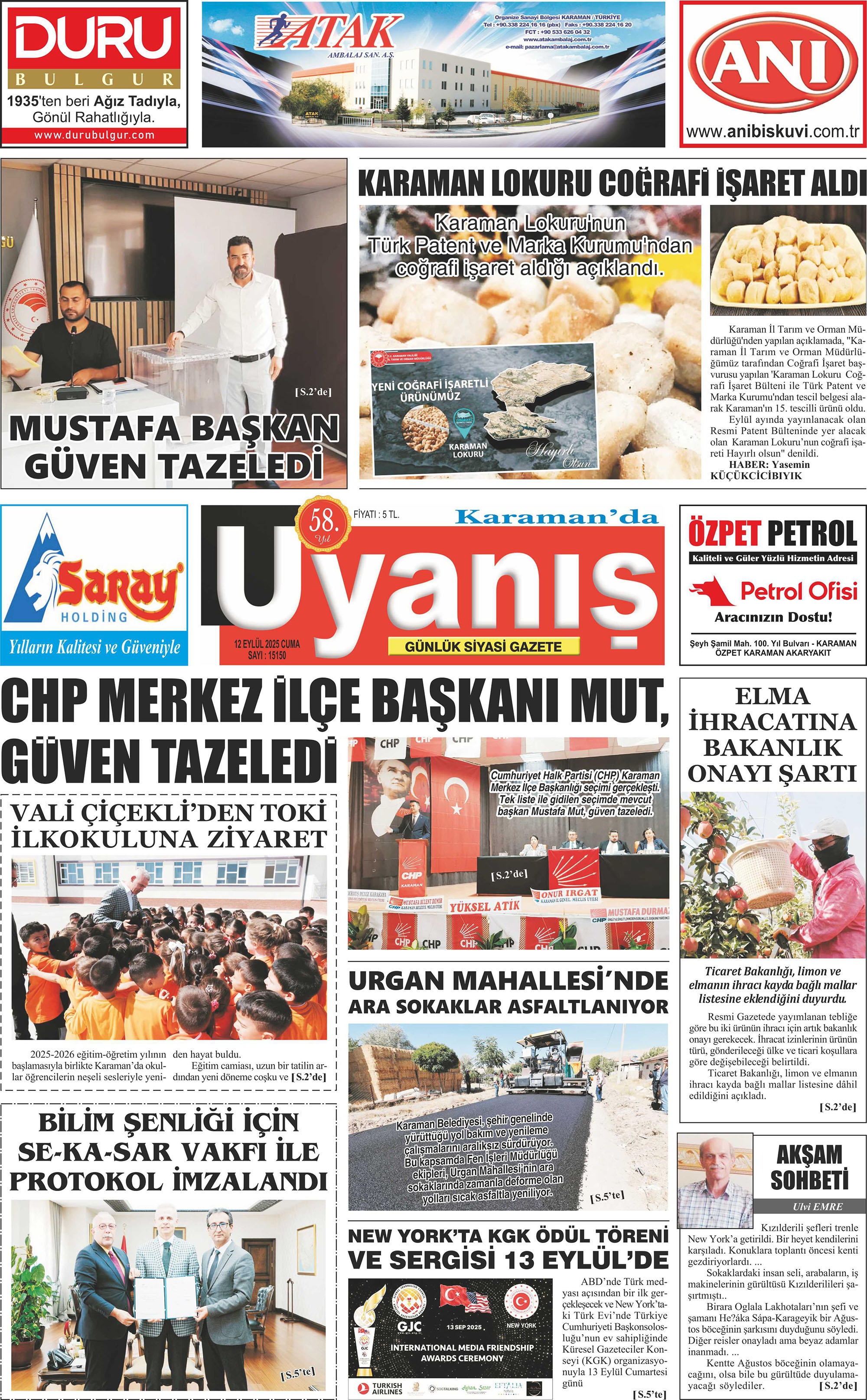 12 Eylül 2025