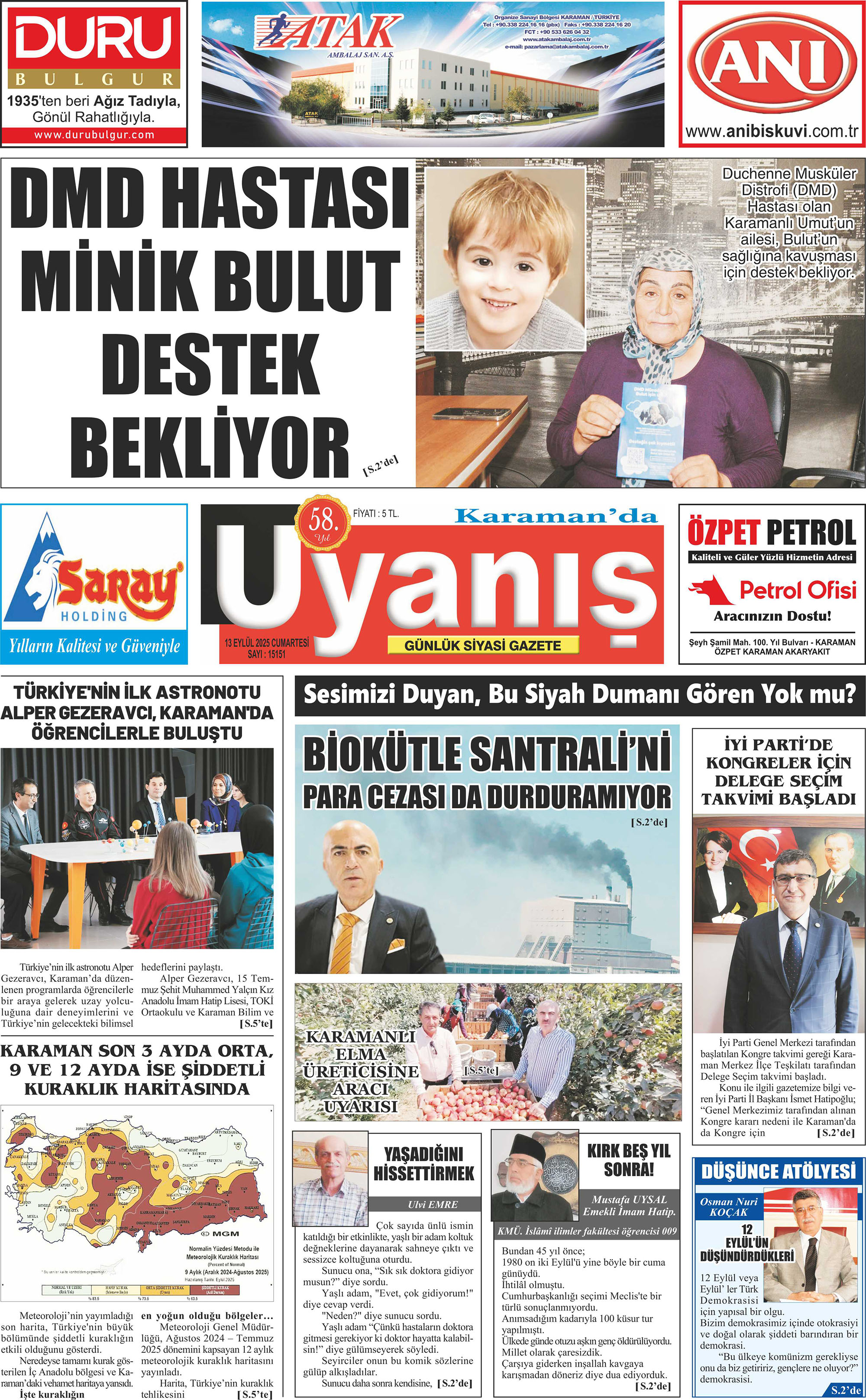 13 Eylül 2025
