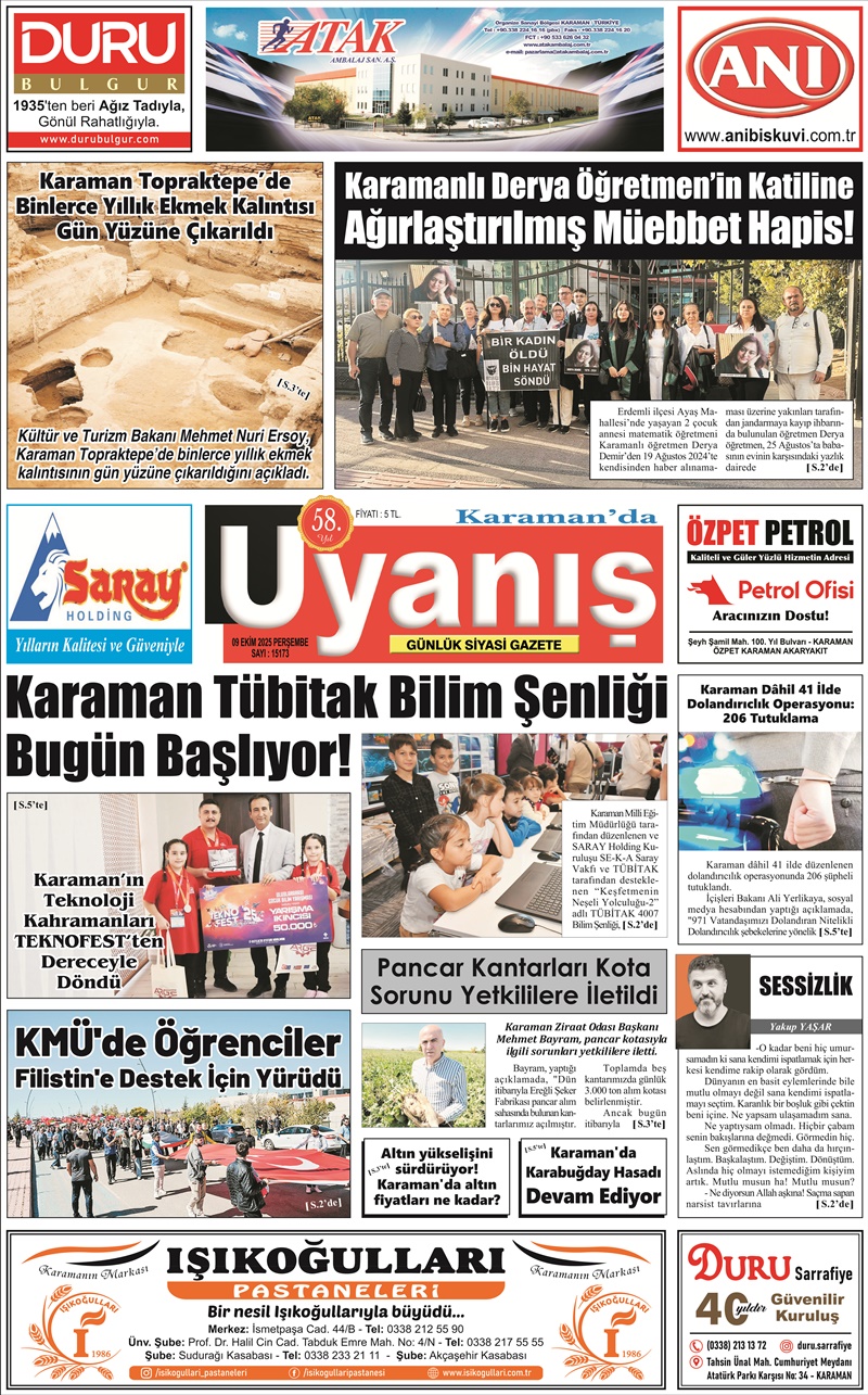 09 Ekim 2025