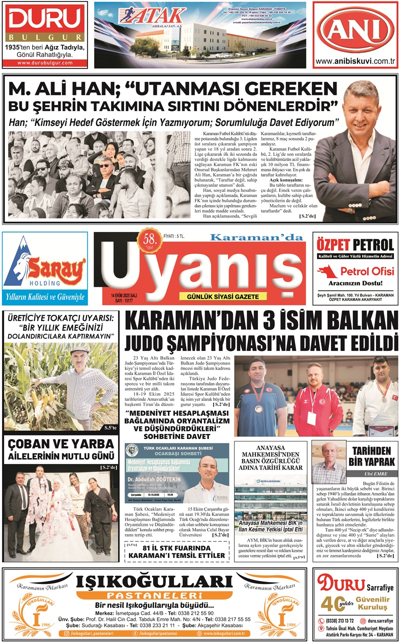 14 Ekim 2025