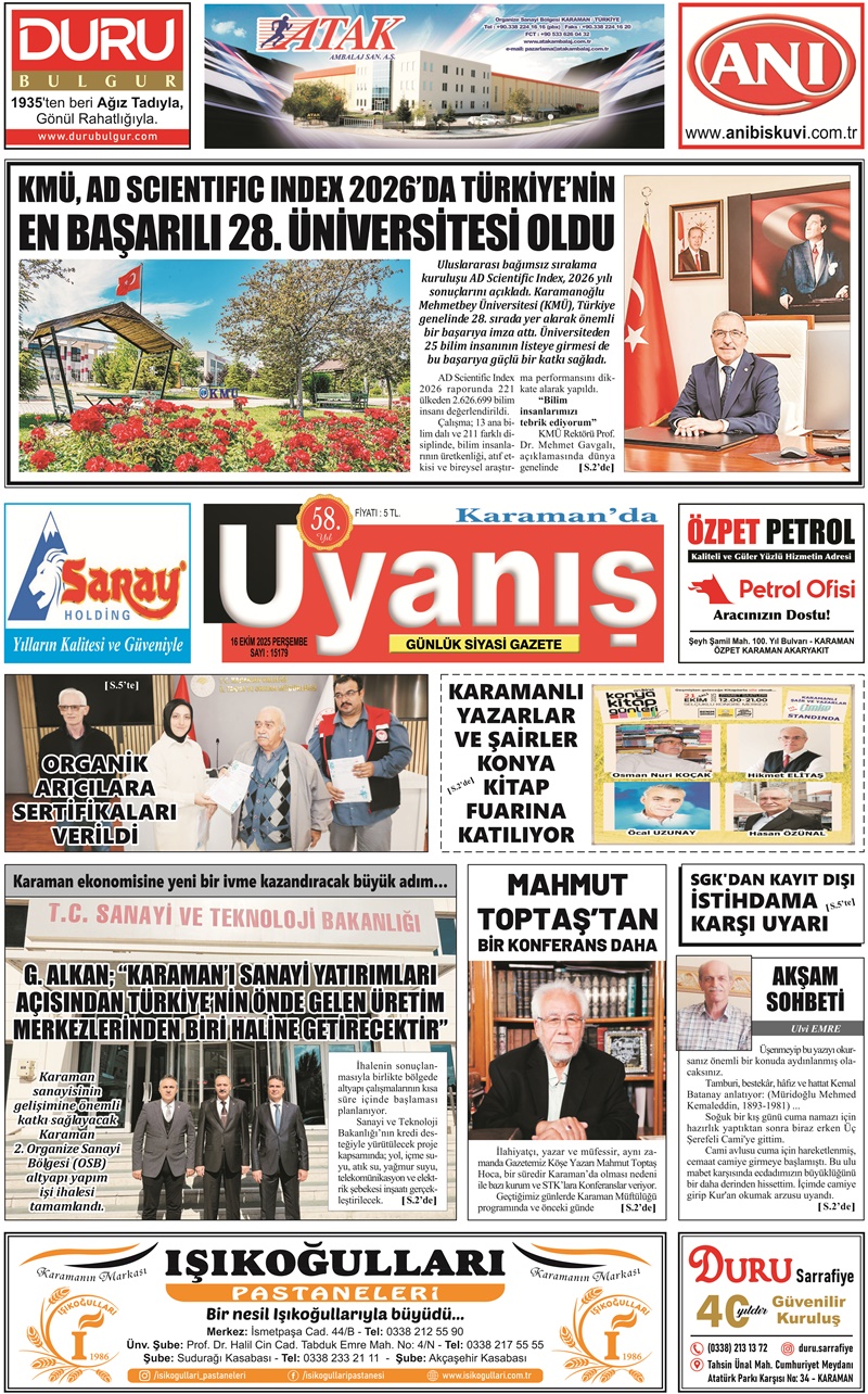 16 Ekim 2025