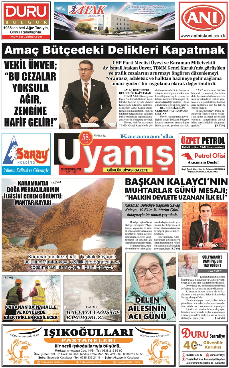 20 Ekim 2025