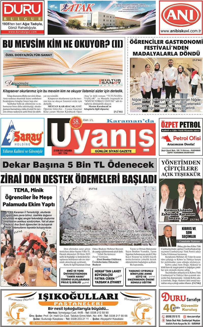 22 Ekim 2025