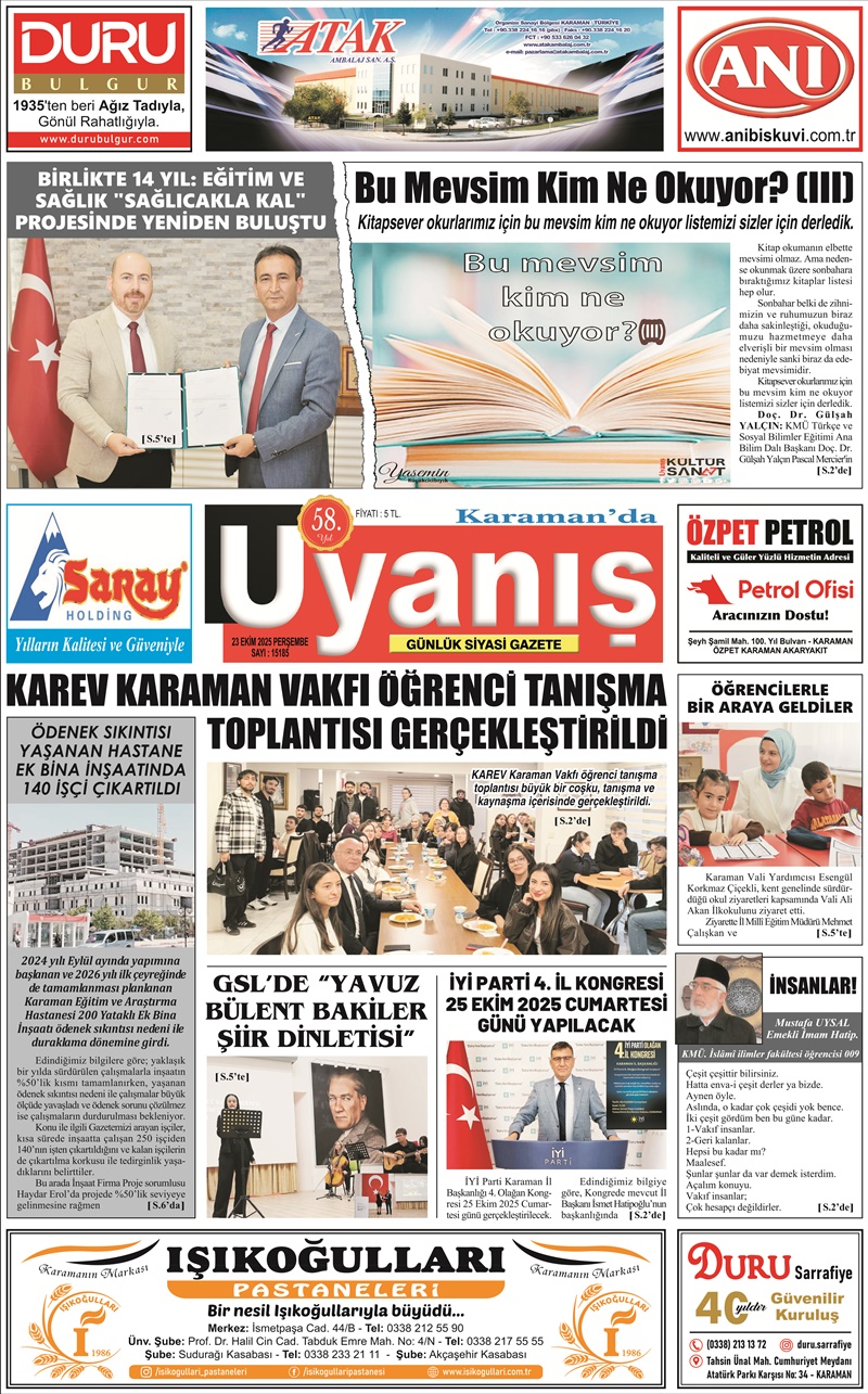 23 Ekim 2025