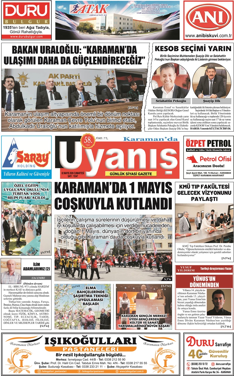 02 Mayıs 2026