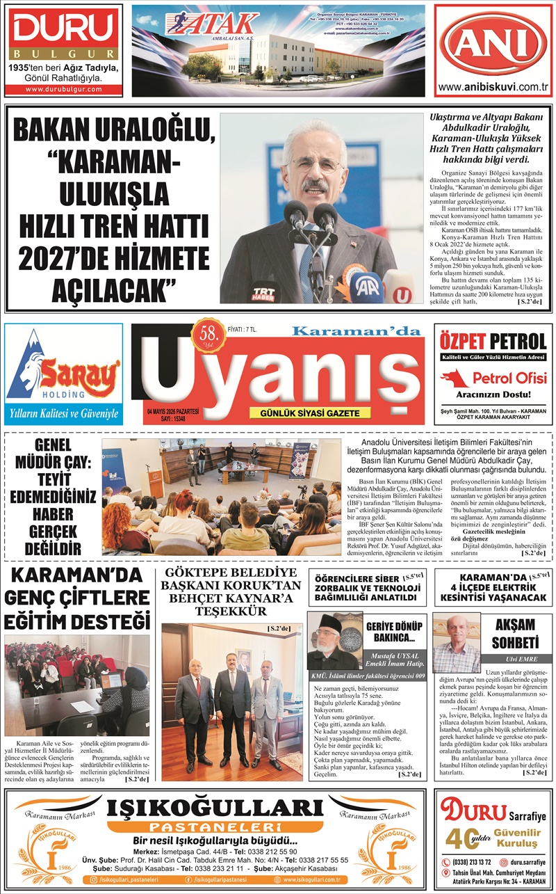 04 Mayıs 2026