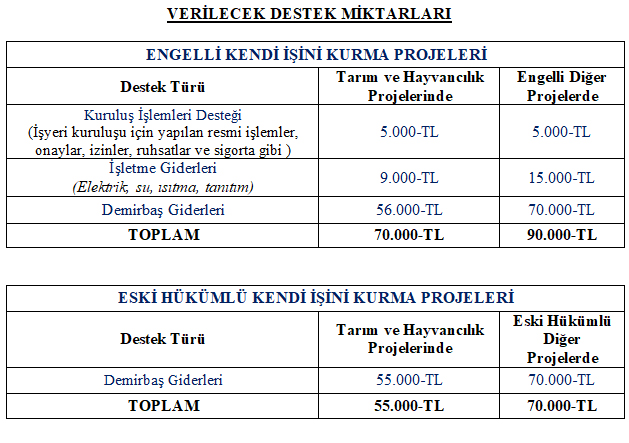İŞKUR kendi işini kurmak isteyen engelli ve eski hükümlülere destek vermeye devam ediyor