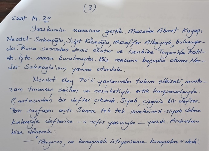BİR OKUR GÖZÜYLE: NECDET SAKAOĞLU'DAN KALANLAR