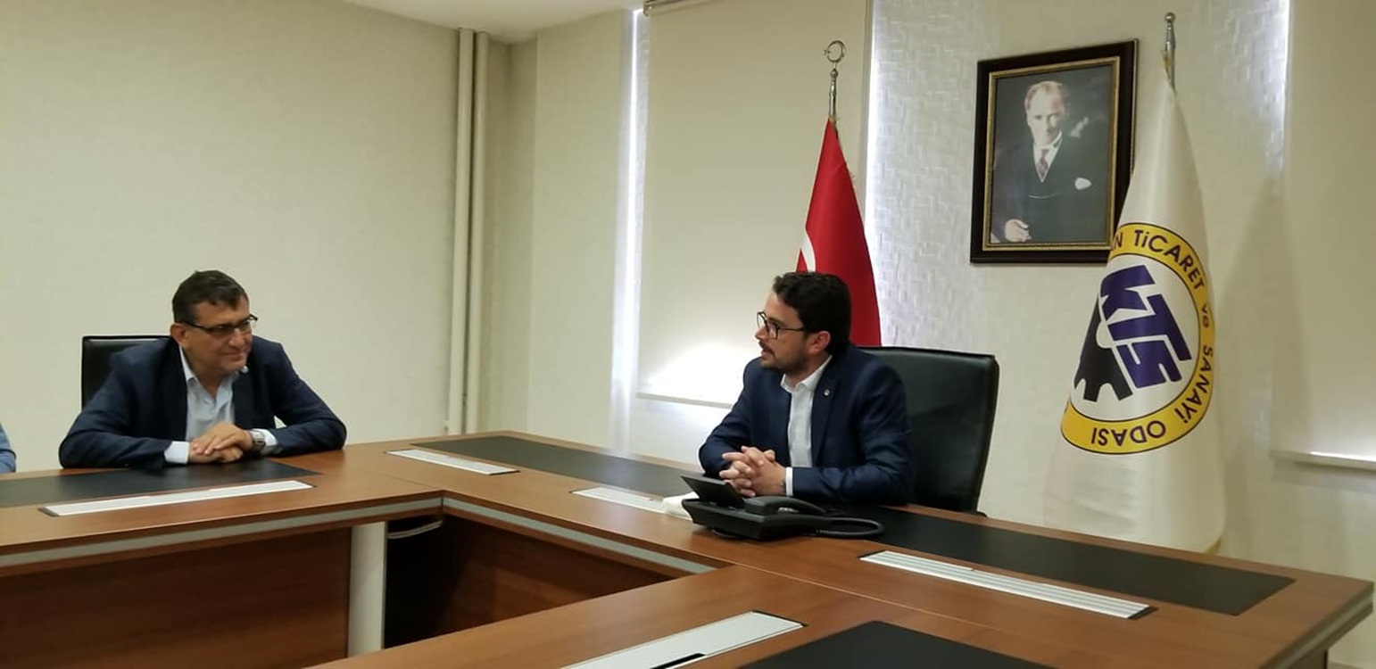 İYİ PARTİ'DEN KTSO'YA ZİYARET