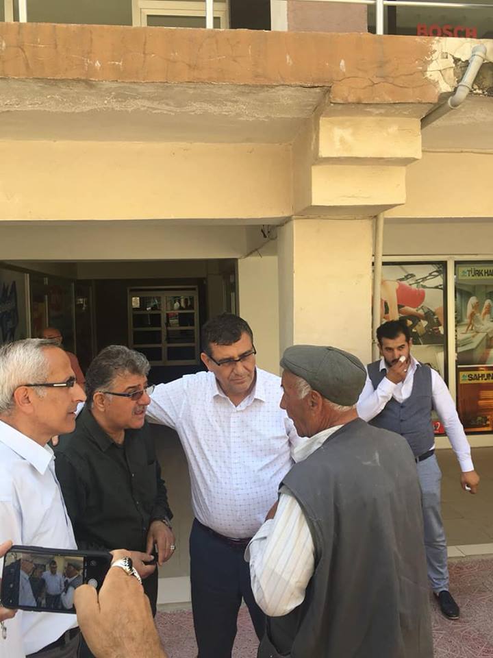 İSMET HATİPOĞLU ERMENEK'İ ZİYARET ETTİ