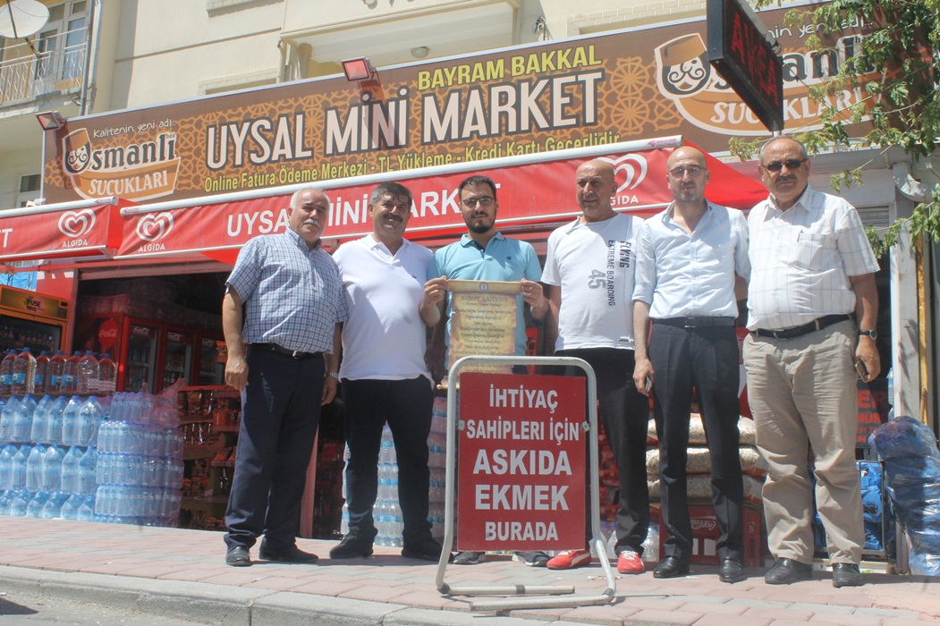 MHP’NİN “ASKIDA EKMEK” PROJESİ KARAMAN’DA BAŞLADI