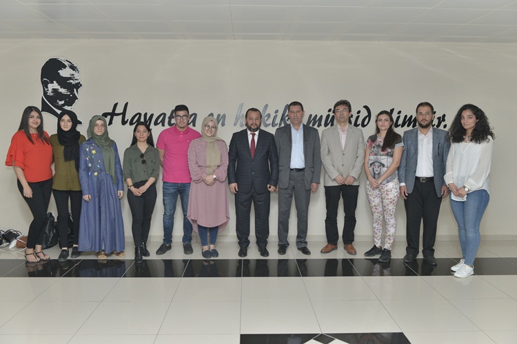 REKTÖR AKGÜL, HOLLANDALI GURBETÇİLERİ AĞIRLADI