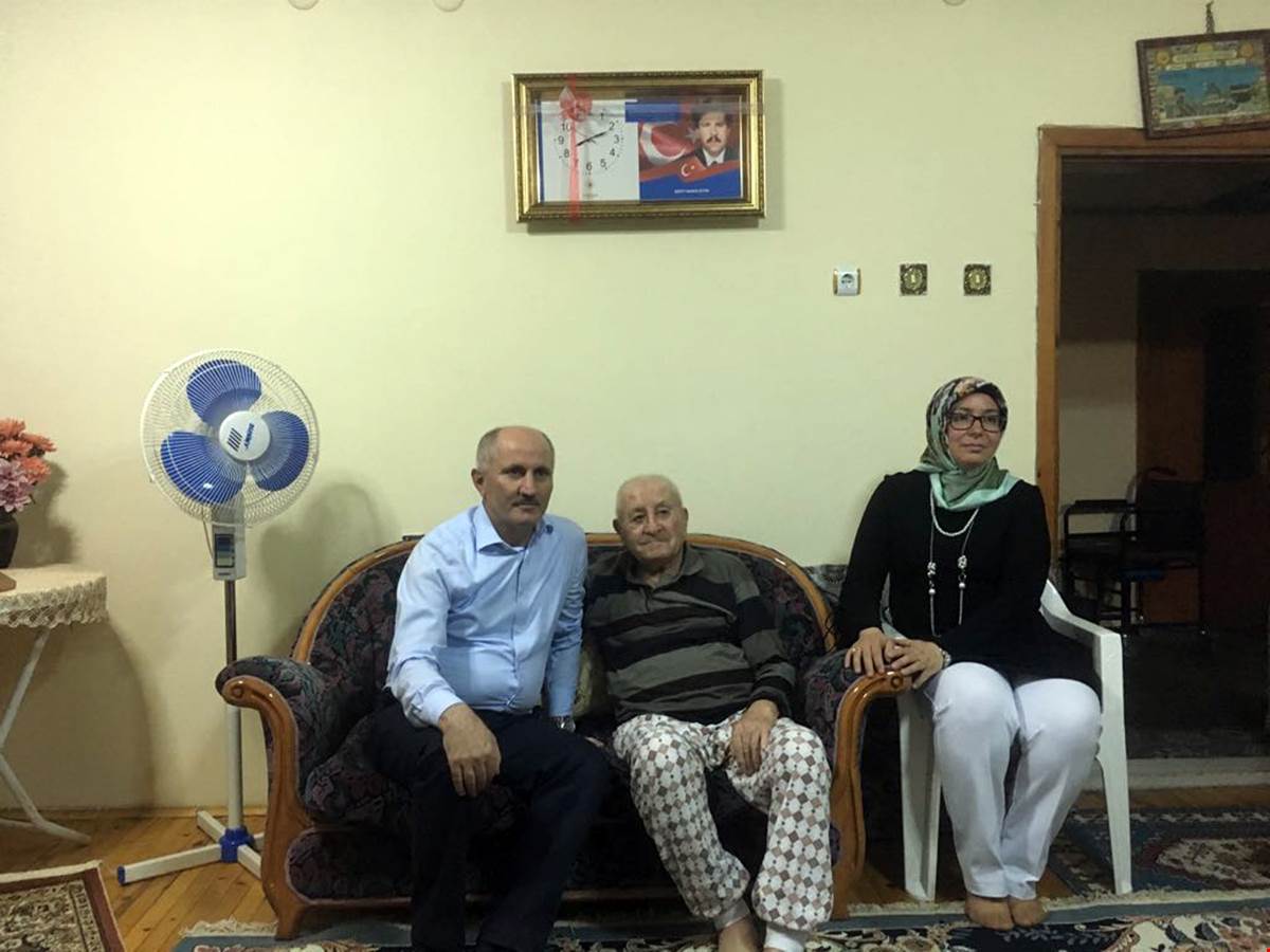 VALİ MERAL'DEN ŞEHİT AİLELERİNE ZİYARET