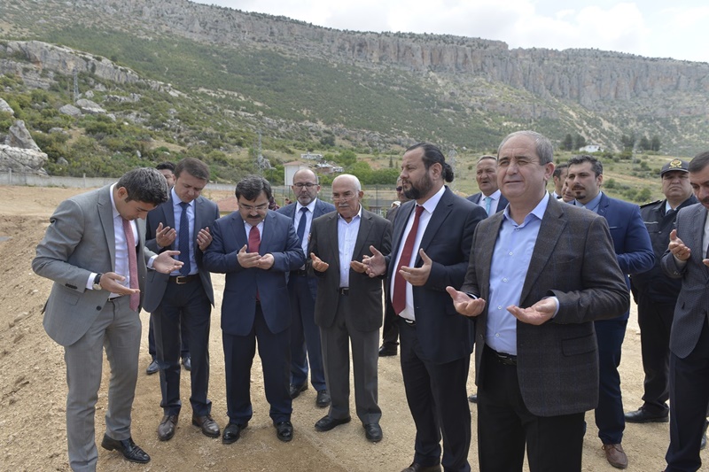 ERMENEK SAĞLIK HİZMETLERİ MYO'NUN TEMELİ ATILDI