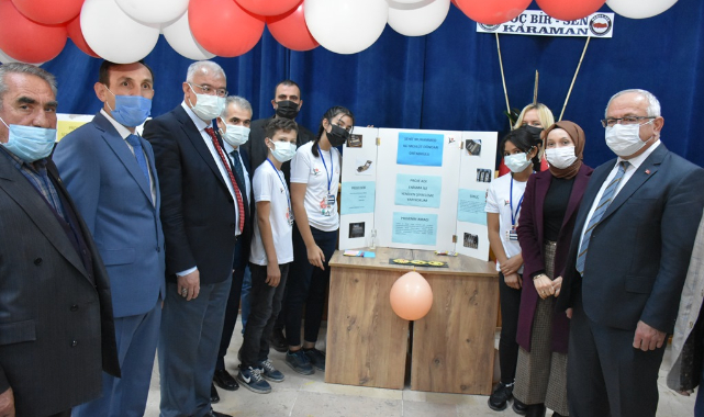 Öğrenciler, TÜBİTAK Projelerini Görücüye Çıkarttı