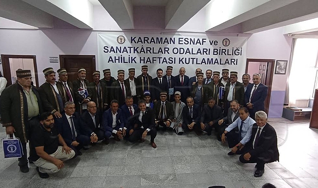 Karaman'da Ahilik Haftası Törenle Kutlandı