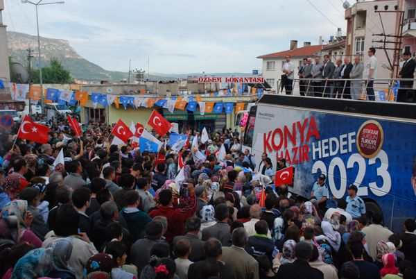 BAKAN DAVUTOĞLU ERMENEK