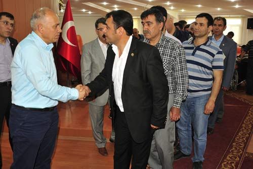 MAHALLE MUHTARLARIYLA BULUŞTU