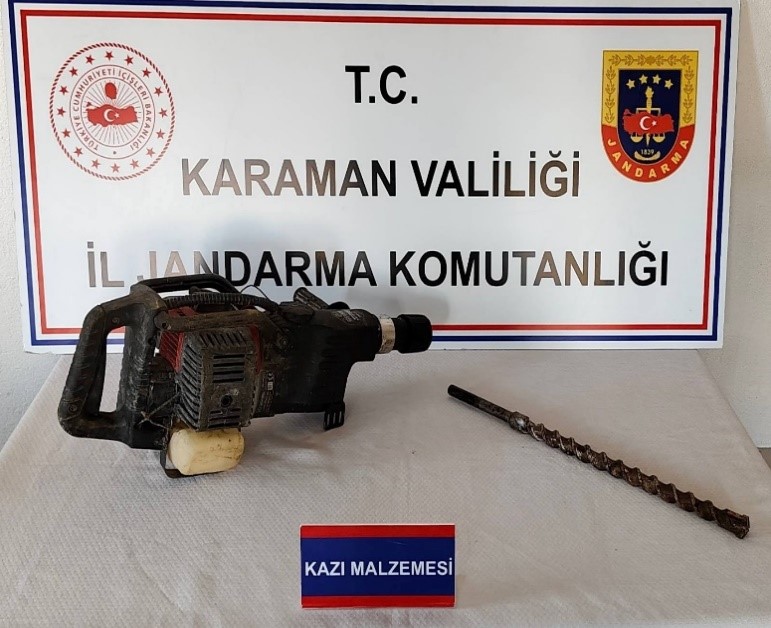 Karaman’da çok sayıda fosil ele geçirildi-1