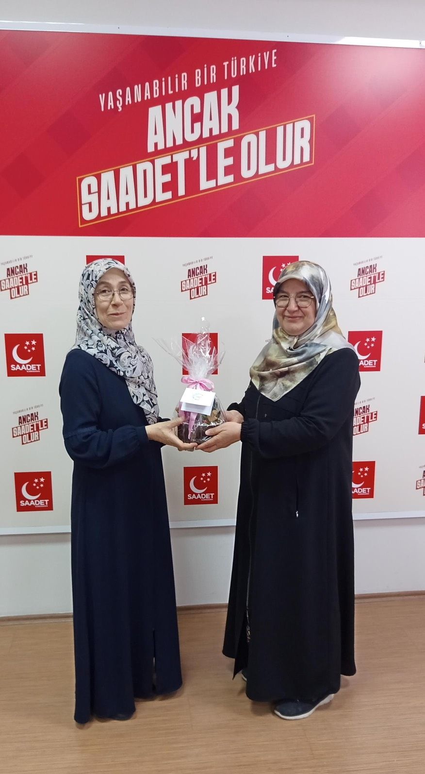 Saadet Partisi Karaman Kadın Kollarında Görev Değişimi-1