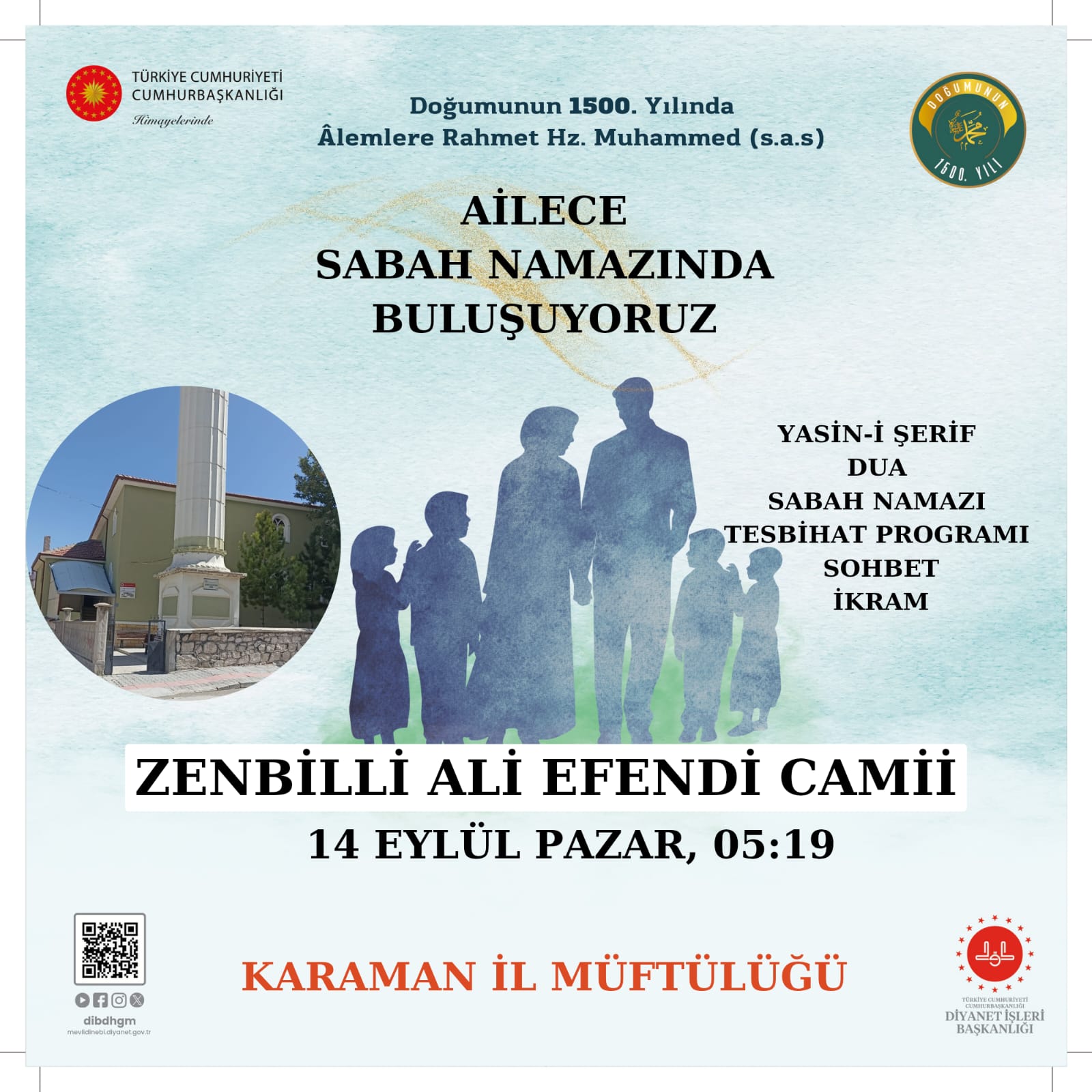 Sabah Namazı Buluşmaları Pazar Günü Zembilli Ali Efendi Camiinde-1