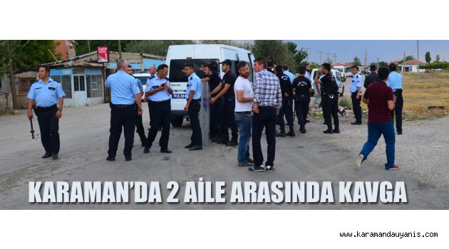 1 KİŞİ SİLAHLA YARALANDI