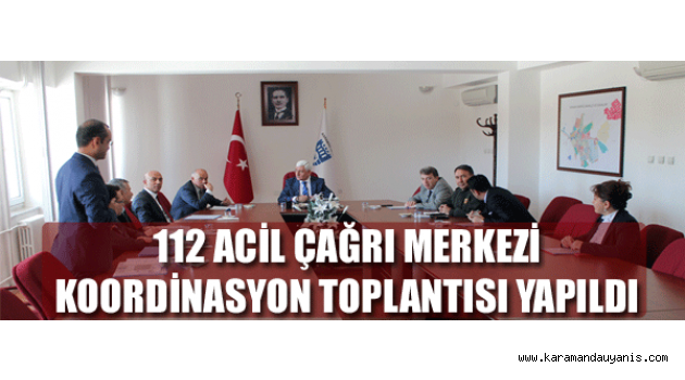 112 ACİL ÇAĞRI MERKEZİ