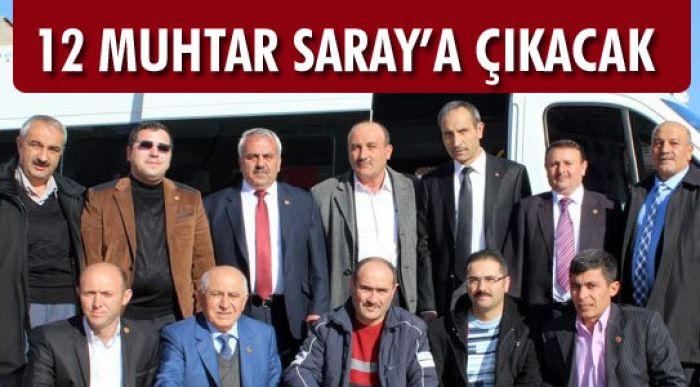 12 Muhtar Davet Edildi