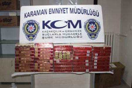 1740 Paket Kaçak Sigara