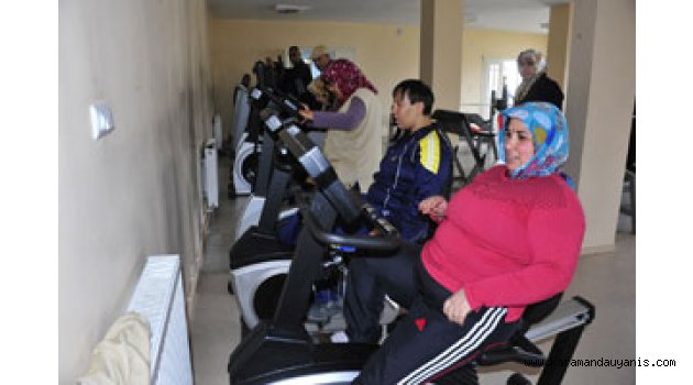 18 ENGELLİ SPORA BAŞLADI