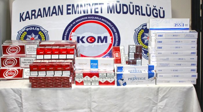 1940 Paket Kaçak Sigara Ele Geçirildi