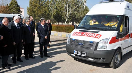 1 Ambulans Daha Sağlık Hizmetine Alındı