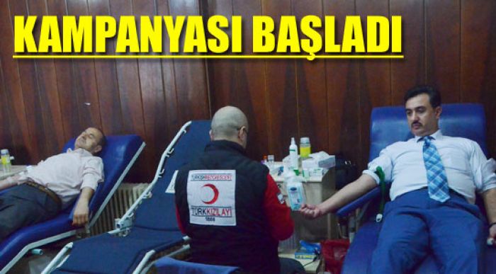 “1 Kan 1 Fidan” Kampanyası Başladı