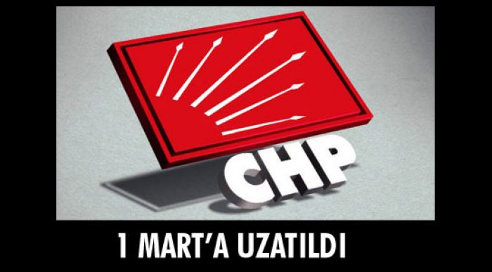 1 Mart’a  Uzatıldı